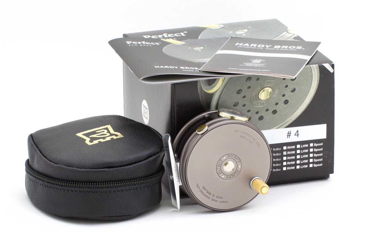 Hardy Perfect 2 7/8" Fly Reel - Grey (2009 Reissue) 