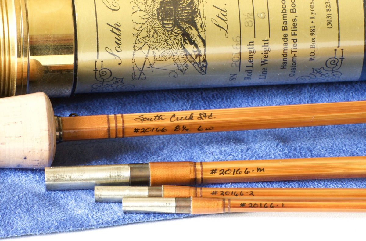 South Creek Ltd. Bamboo Rod - Gierach/Best Taper 8'6 3/2 6wt