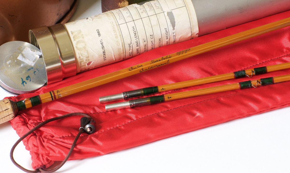Pezon et Michel "Supermarvel" Bamboo Fly Rod -- 7' 2/2 4-5wt