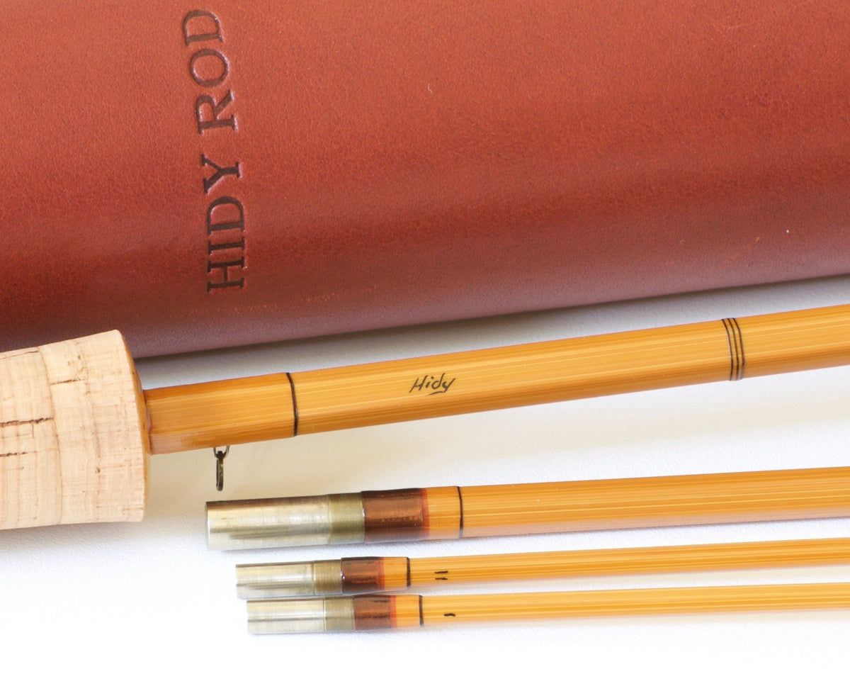 Hidy, Jim - 7'6 3/2 3wt Hollowbuilt Bamboo Rod 