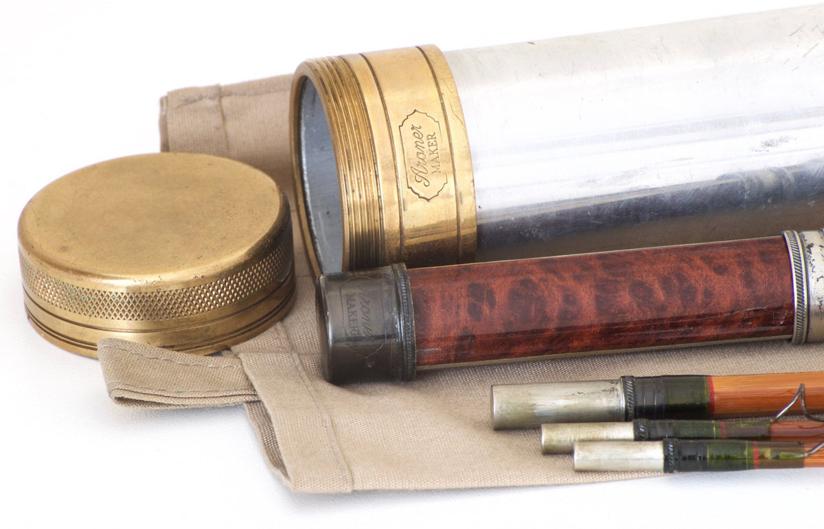 Marc Aroner Hunt Pattern 7'6 4wt Bamboo Rod 