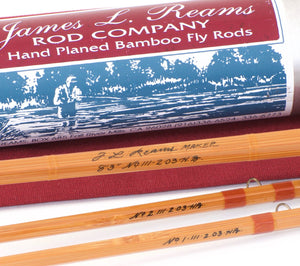Reams, James - 8'3 5wt Hollowbuilt Bamboo Rod 