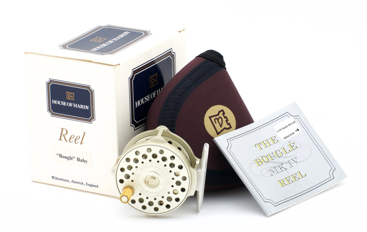 Hardy Baby Bougle Fly Reel - Rare Champagne Model!
