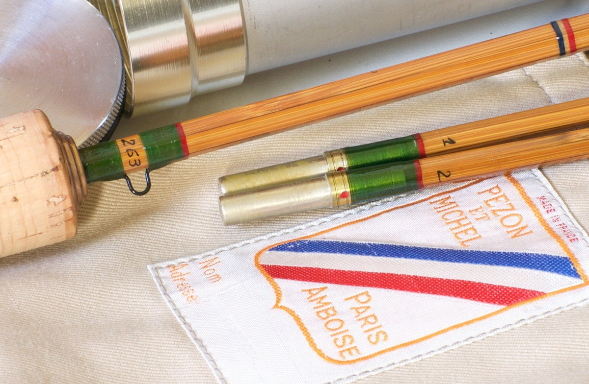 Pezon et Michel Super Parabolic PPP, "Colorado" Bamboo Rod 7'7 2/2 5-6wt 