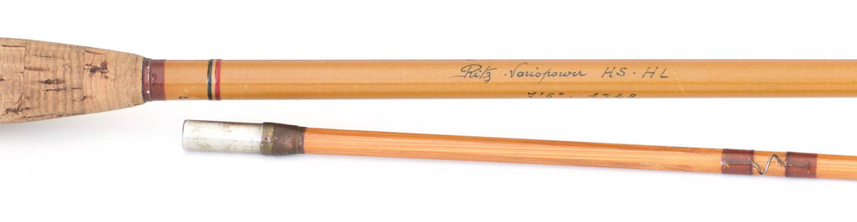 Pezon et Michel - Type Ritz Variopower Glass/Bamboo Rod 7'6 5-6wt