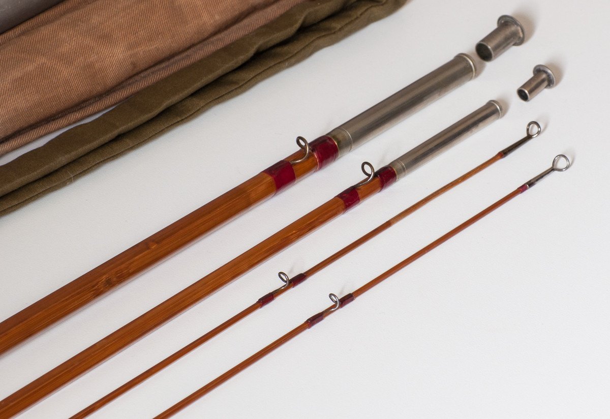 Leonard, HL - Salmon Bamboo Rod 13' 3/2 pre-fire 