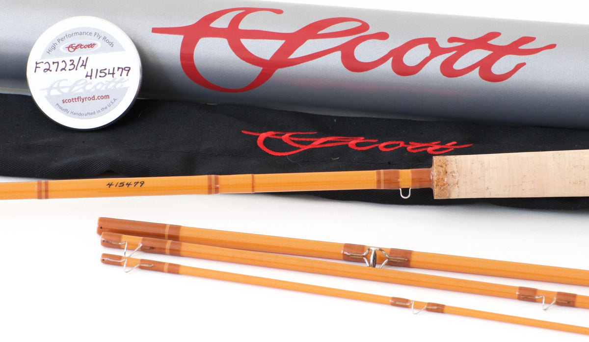 Scott Fiberglass Fly Rod (F2) - 7'2 3wt 4 piece 