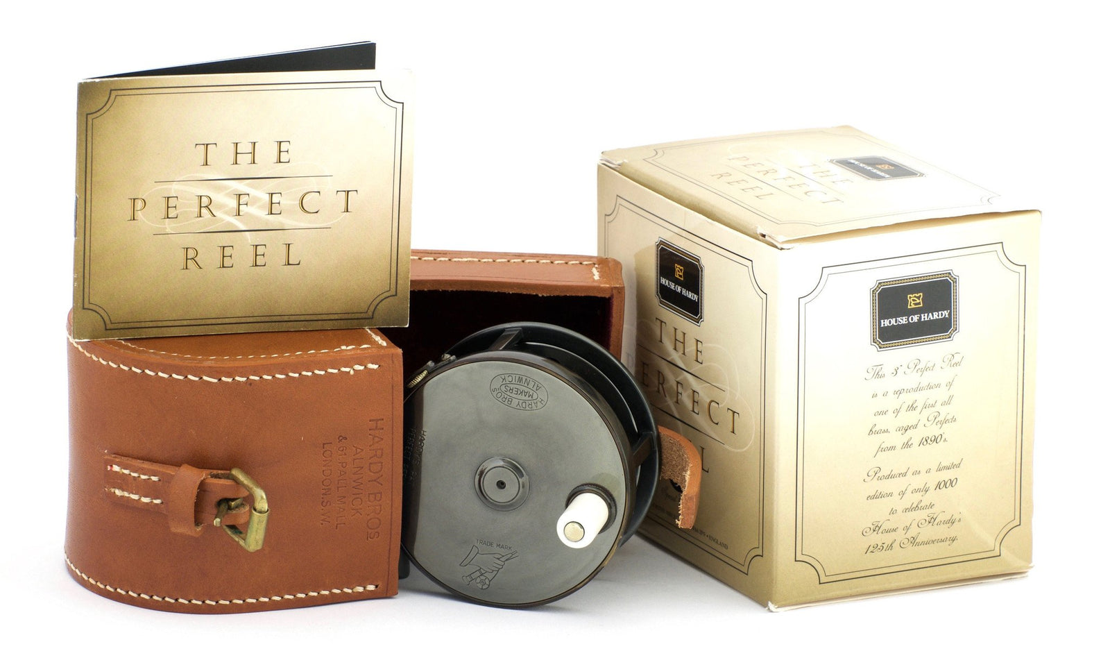 Hardy All Brass Perfect 125th Anniversary Ltd. Edition Fly Reel