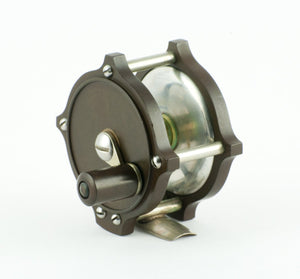 William Mills & Son Original "Fairy" Raised Pillar / Hard Rubber Fly Reel