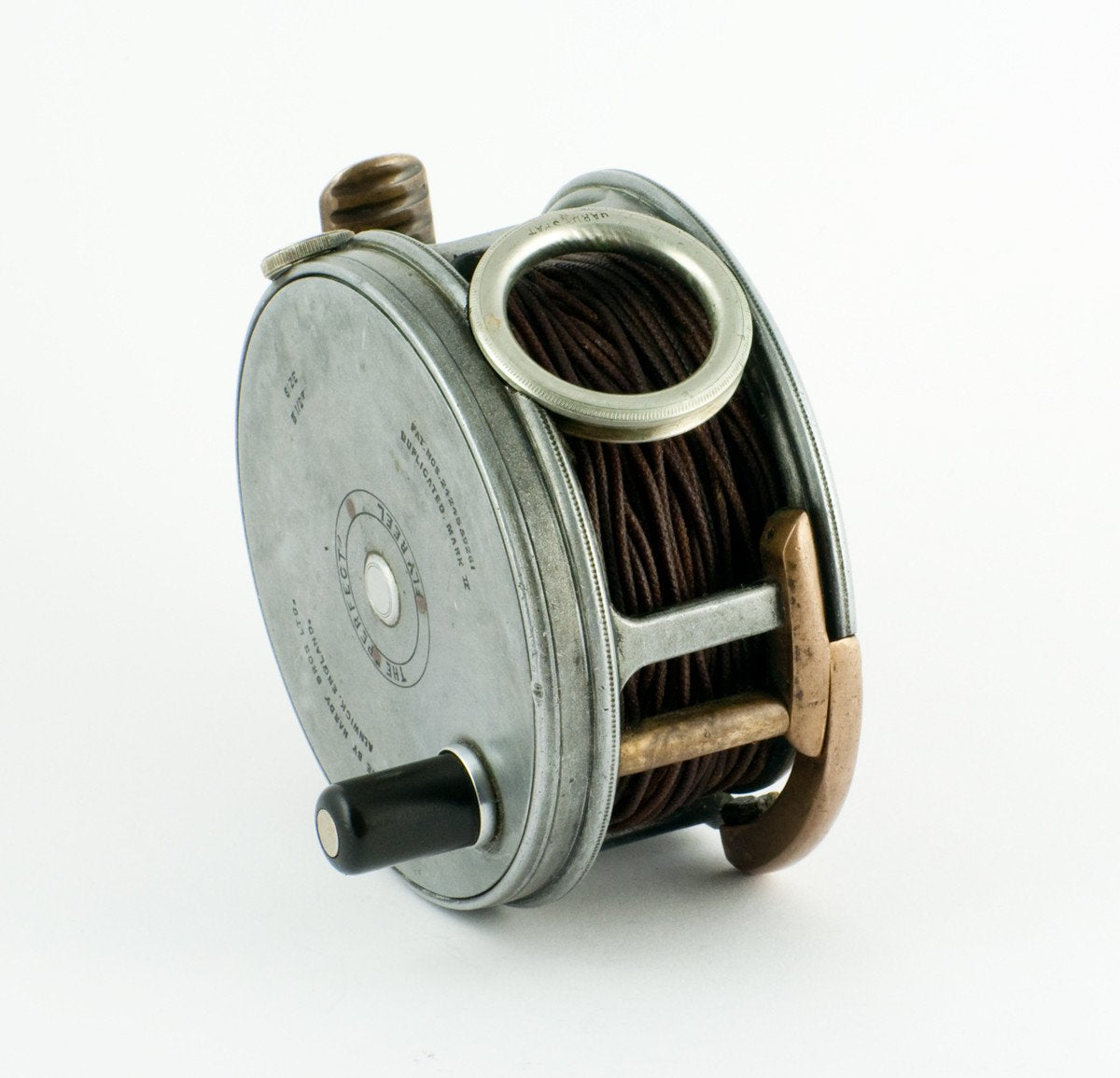 Hardy Perfect 3 1/2" Wide Drum Fly Reel (with Auxiliary Rim Brake)