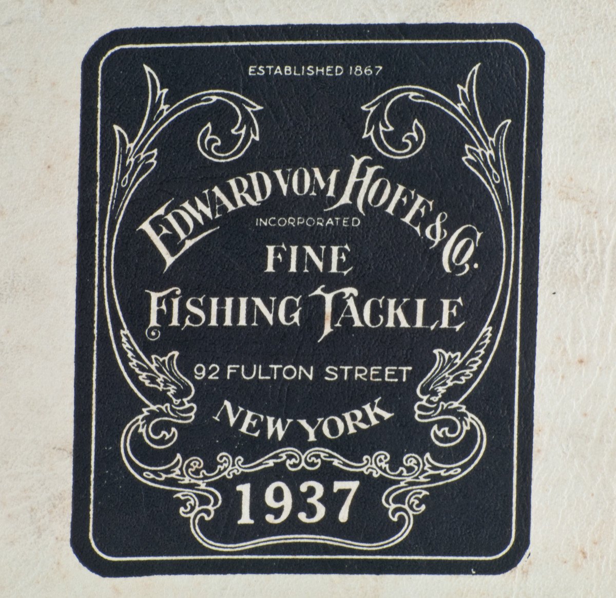 Vom Hofe, Edward (EVH) Catalog 1937 