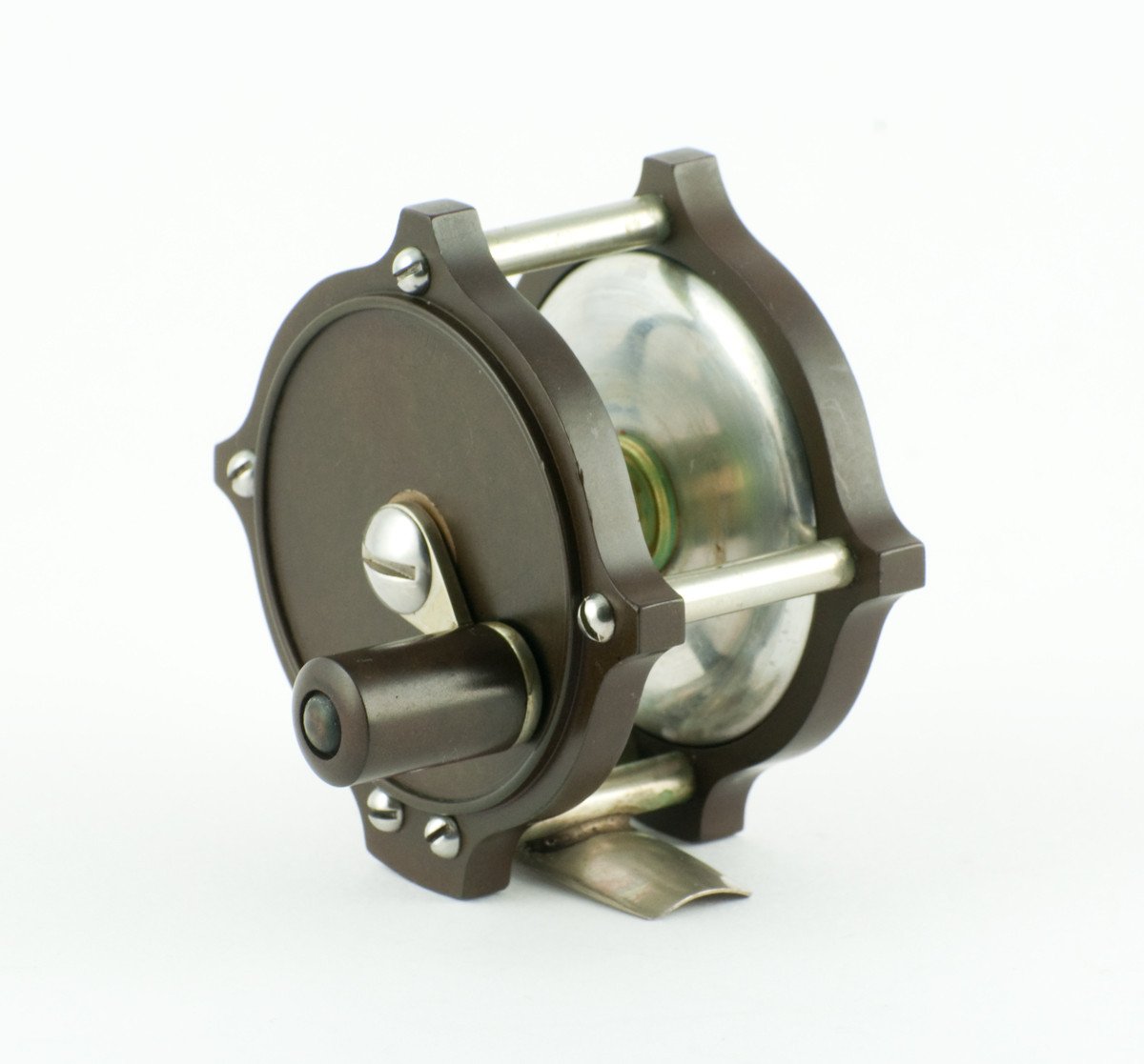 William Mills & Son Original "Fairy" Raised Pillar / Hard Rubber Fly Reel 