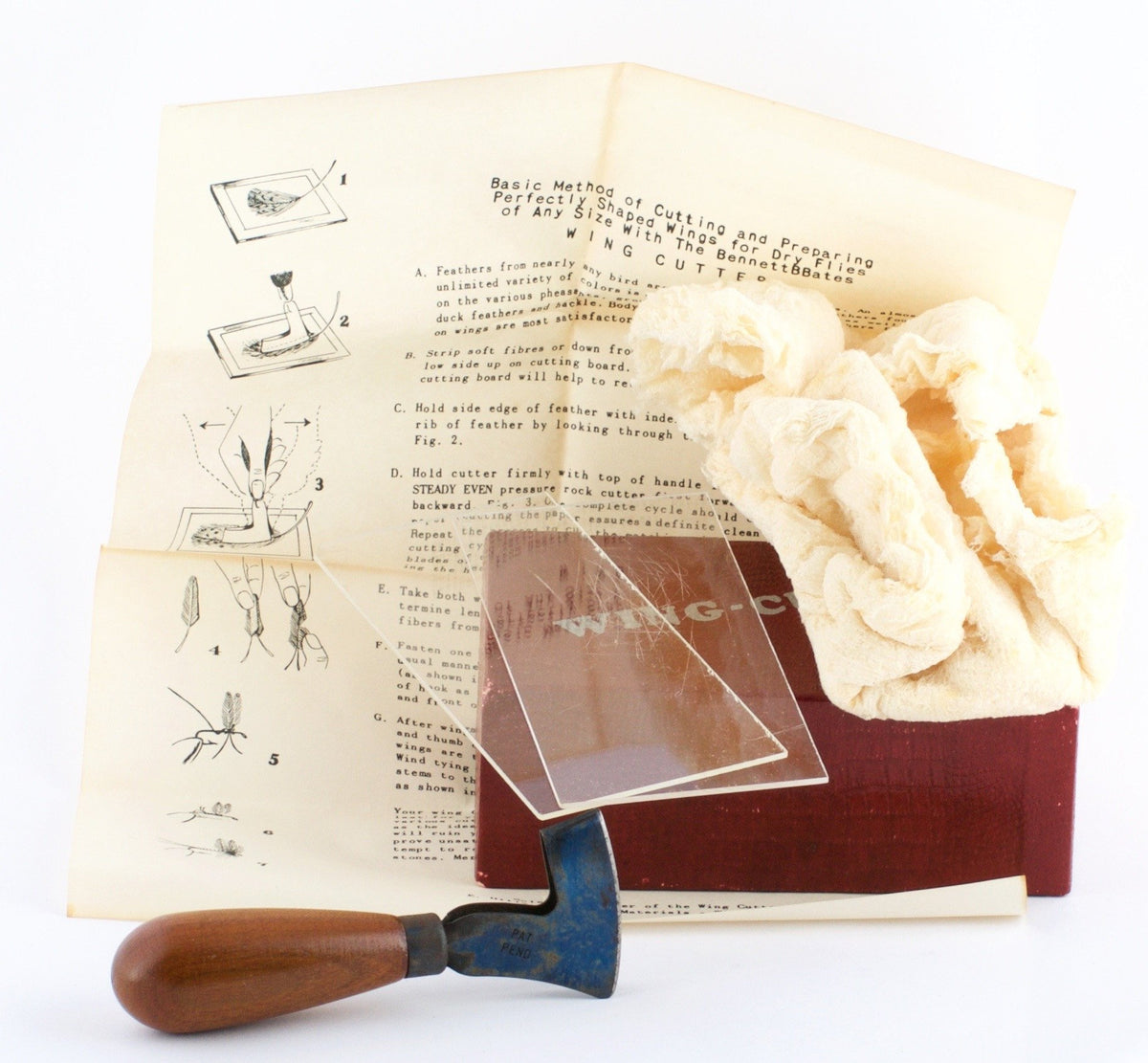 Hille Wing-Cutter - Vintage Fly Tying Tool