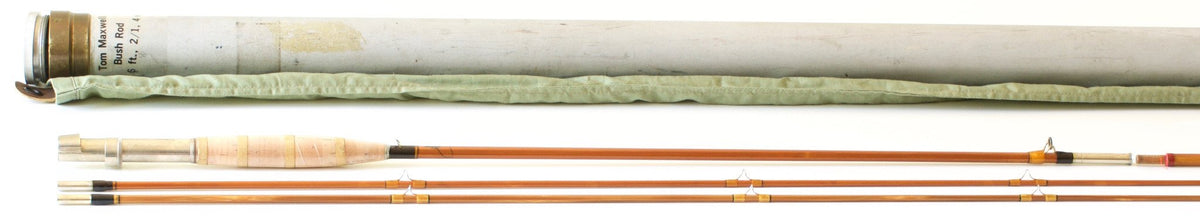Tom Maxwell "Bush Rod" 6' 4wt Bamboo Rod 