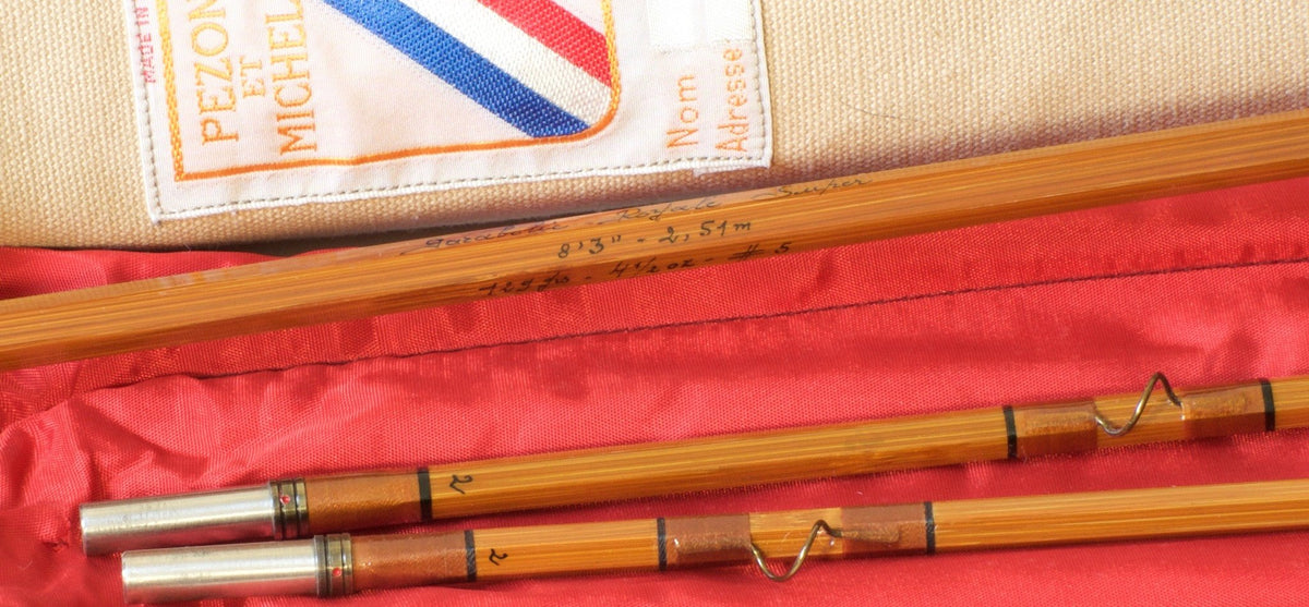 Pezon et Michel PPP "Parabolic Royale Super" Bamboo Rod 8'3 2/1 5wt
