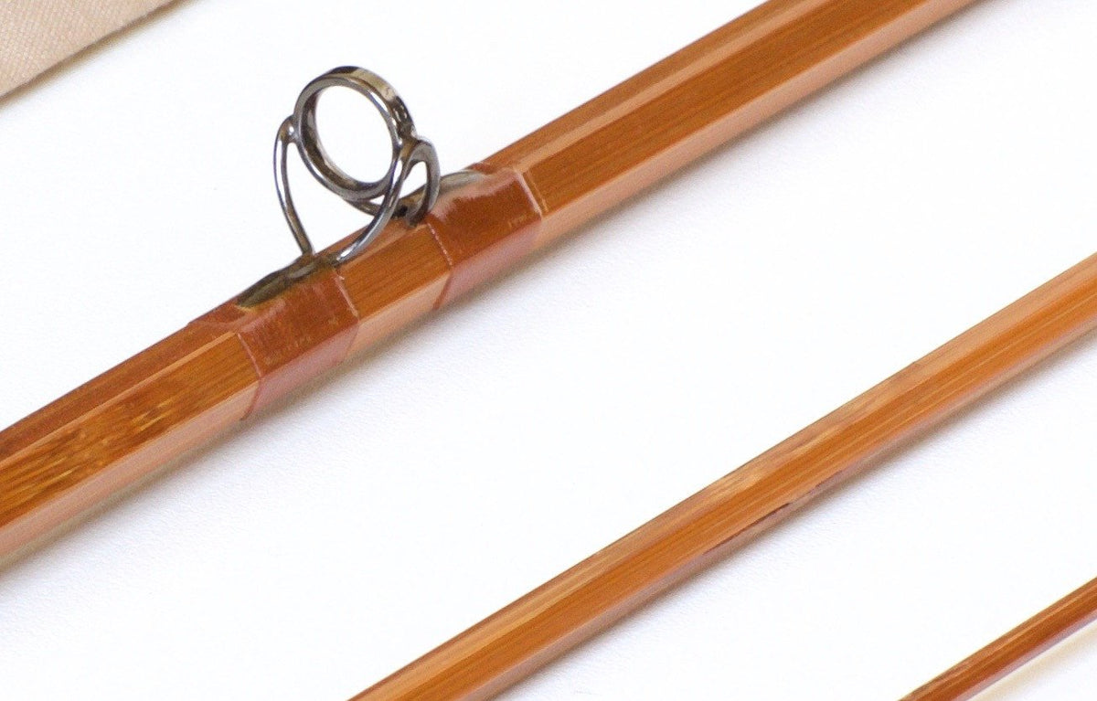 R.L. Winston Prototype Bamboo Rod 8'9" 3/1 #6 - ferrules and tip tops detail