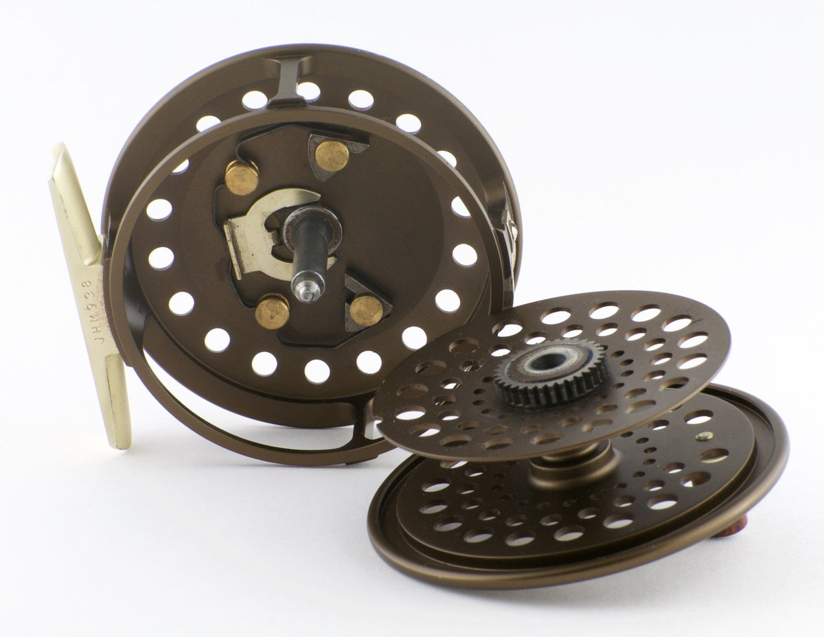 リール HARDY JLH ULTRALITE #5 Hardy Golden JLH Ultralite #5 Fly Reel - Spinoza Rod Company