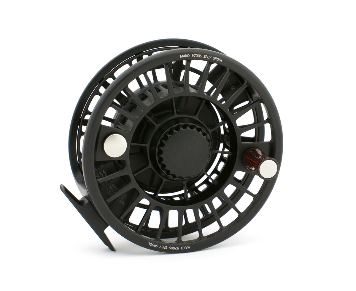 Charlton Mako Fly Reel and Spare Spool - Model 9700S Stealth