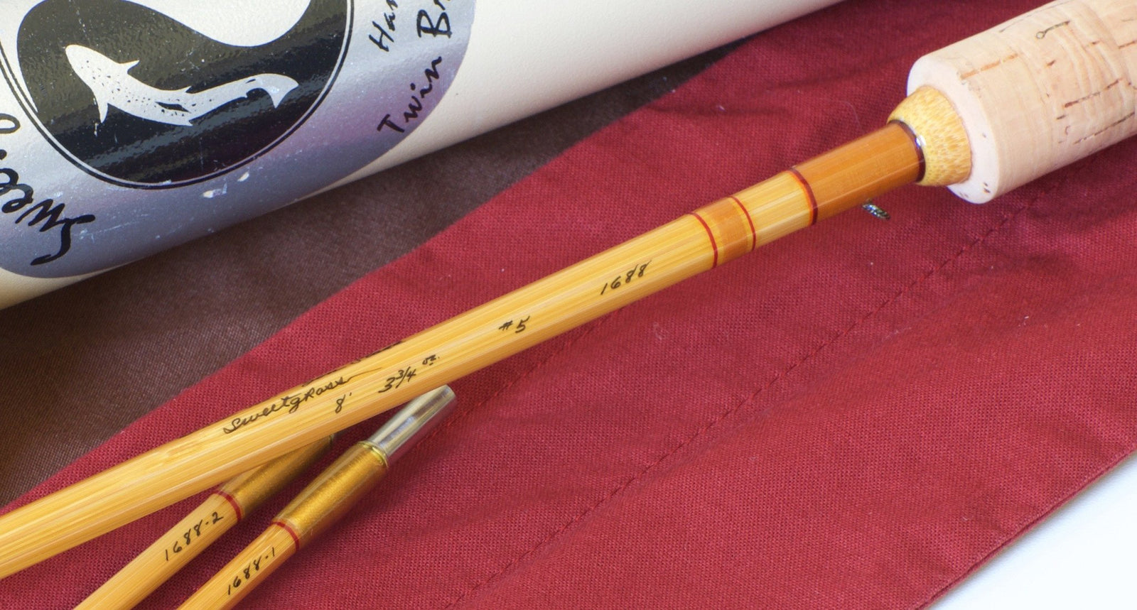Sweetgrass Bamboo Rod 8' 5wt 2/2 (Octagonal Construction)