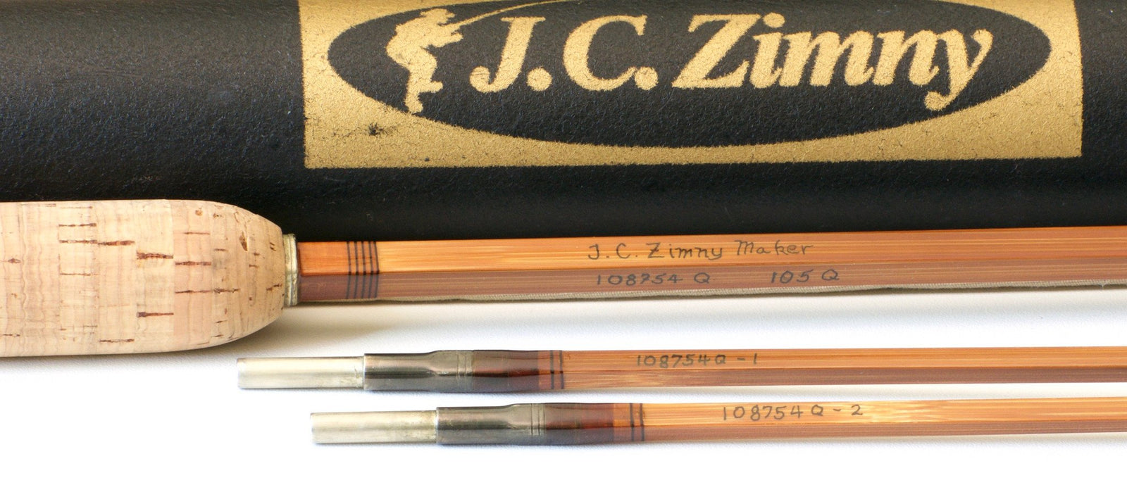 Zimny, J.C. - 7'6 4wt 2/2 Quad Bamboo Fly Rod