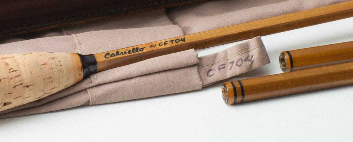 Calviello, Marcelo - Model CF704 bamboo rod 7' 2/2 4wt