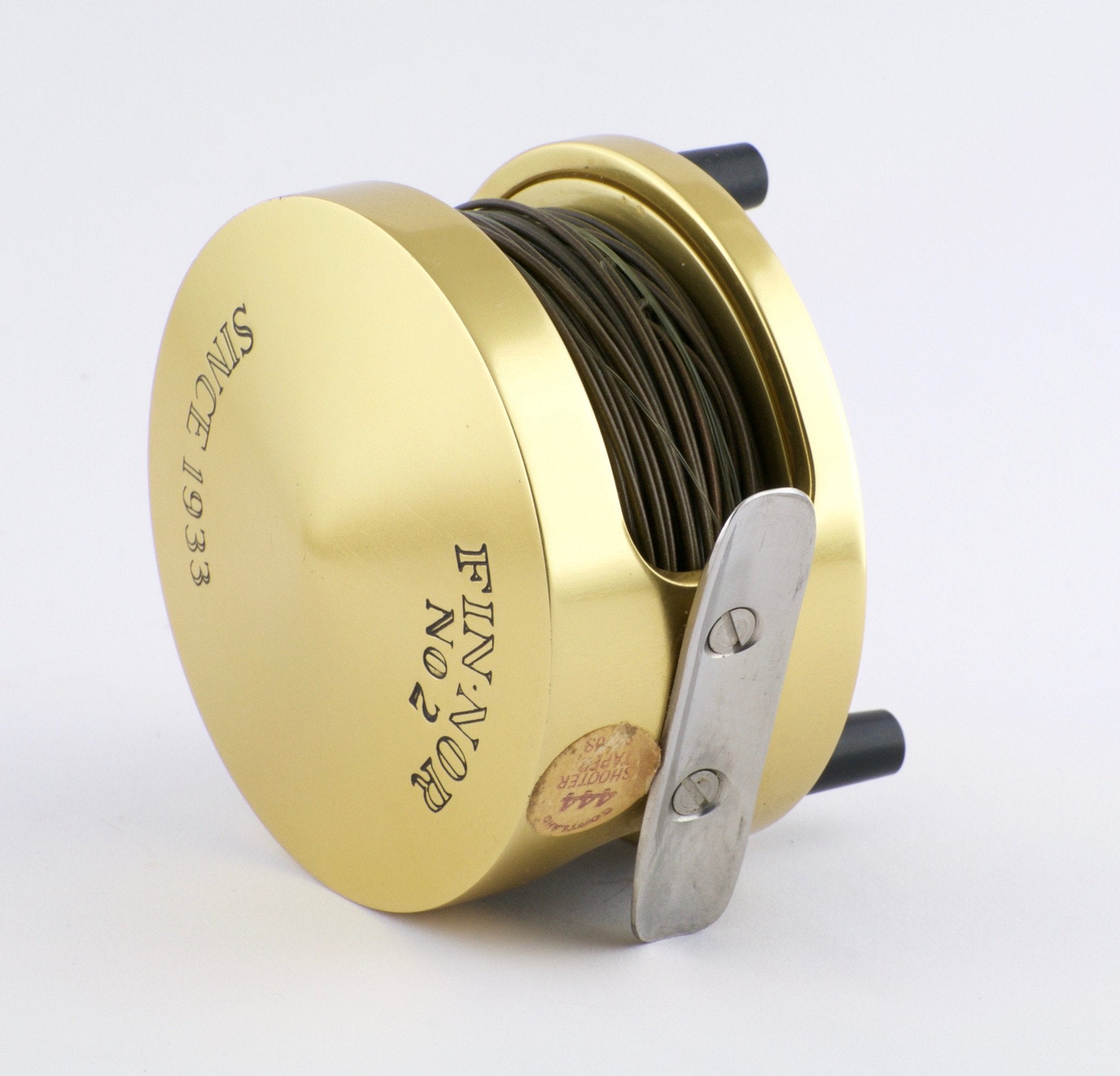 The Fin Nor No. 2 Fly Reel is a classic saltwater fly The Fin Nor No. 2 Fly Reel is a classic saltwater fly