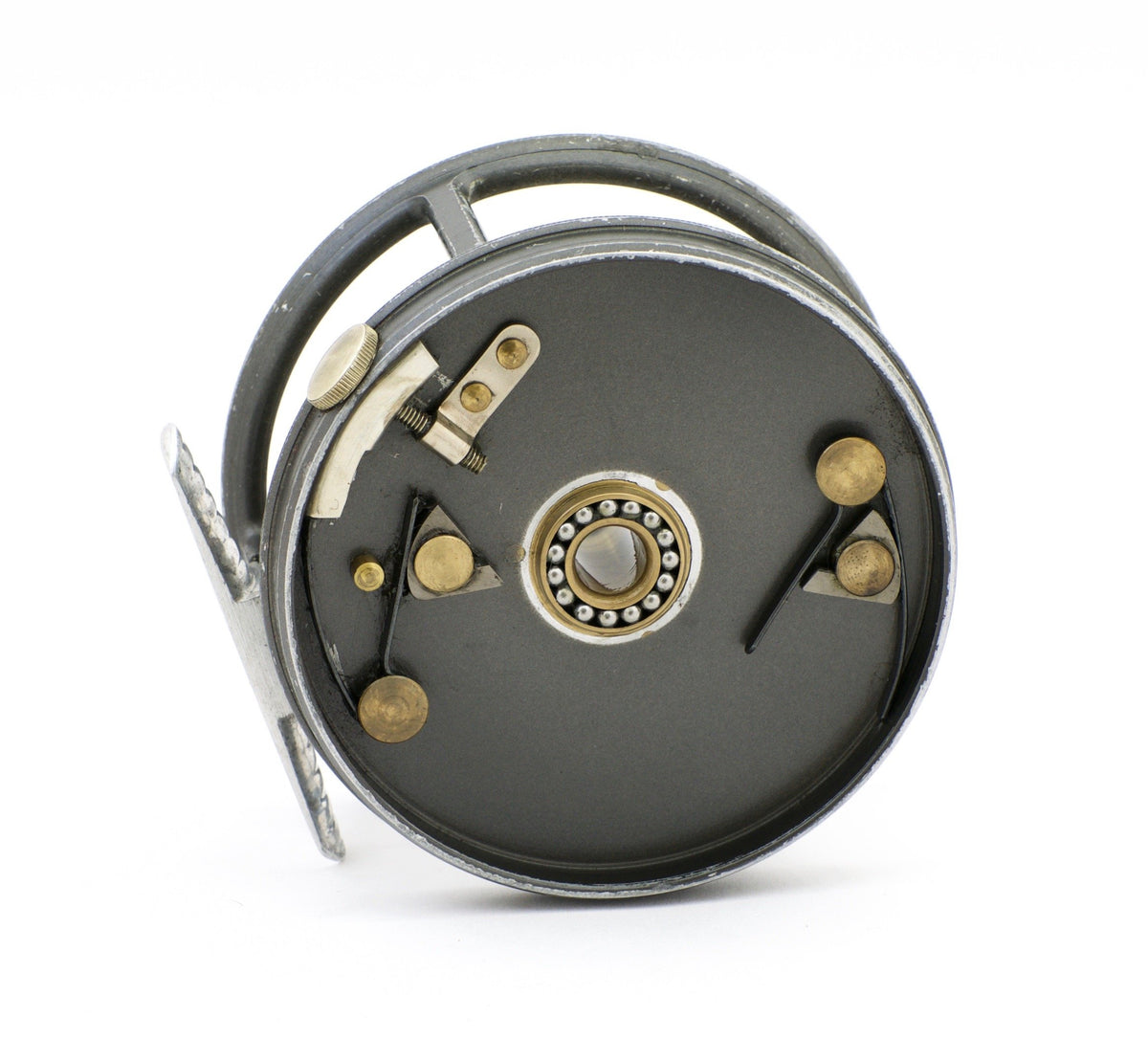 Hardy Perfect 3 3/4" Wide Drum Fly Reel and Spare Spool 