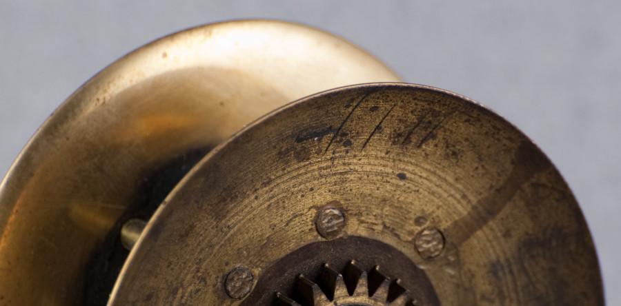 Jardine Patent Brass/Ebonite Fly Reel 2 1/2"