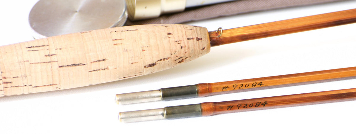 Bob Summers Model 275 Bamboo Rod 7'6" 2/2 #4 - overall view