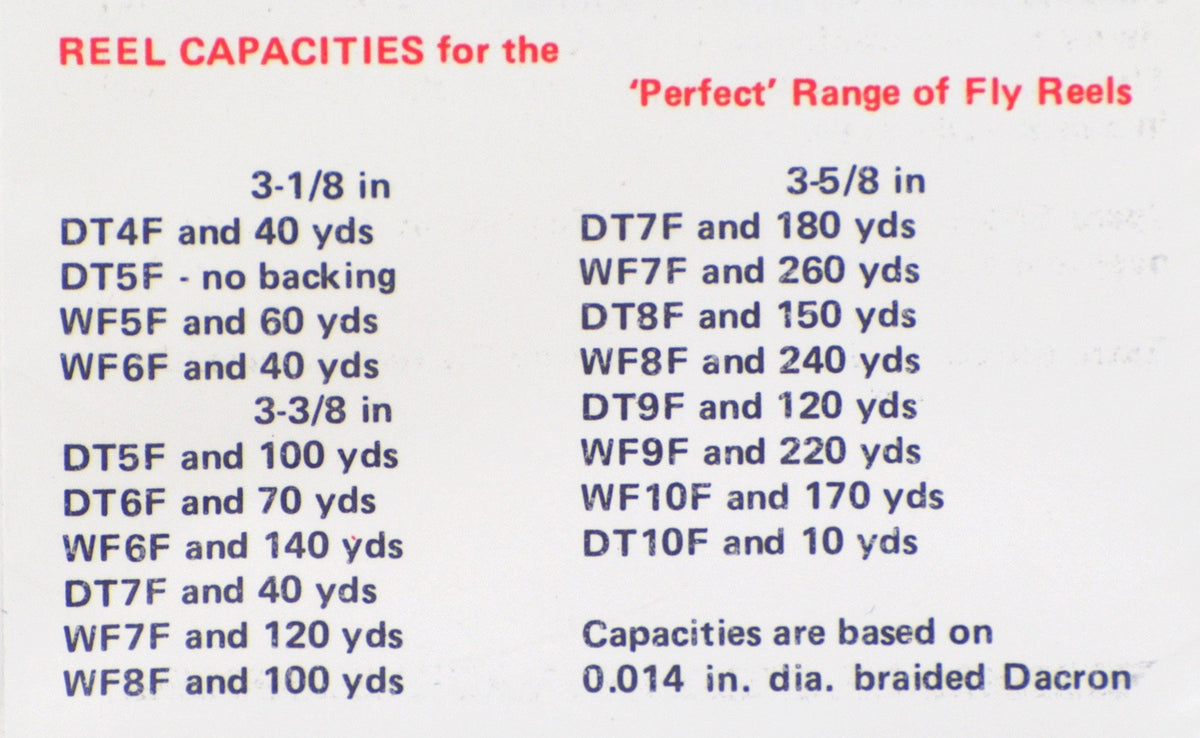 Hardy Perfect 3 3/8" Fly Reel 