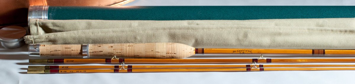 Jennings, Homer -- 8' 3/2 6wt Bamboo Rod 