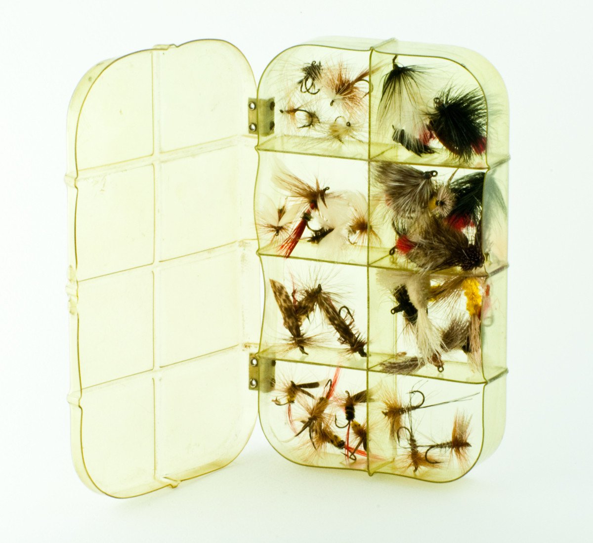 Lot of Orvis Flies and Fly Boxes