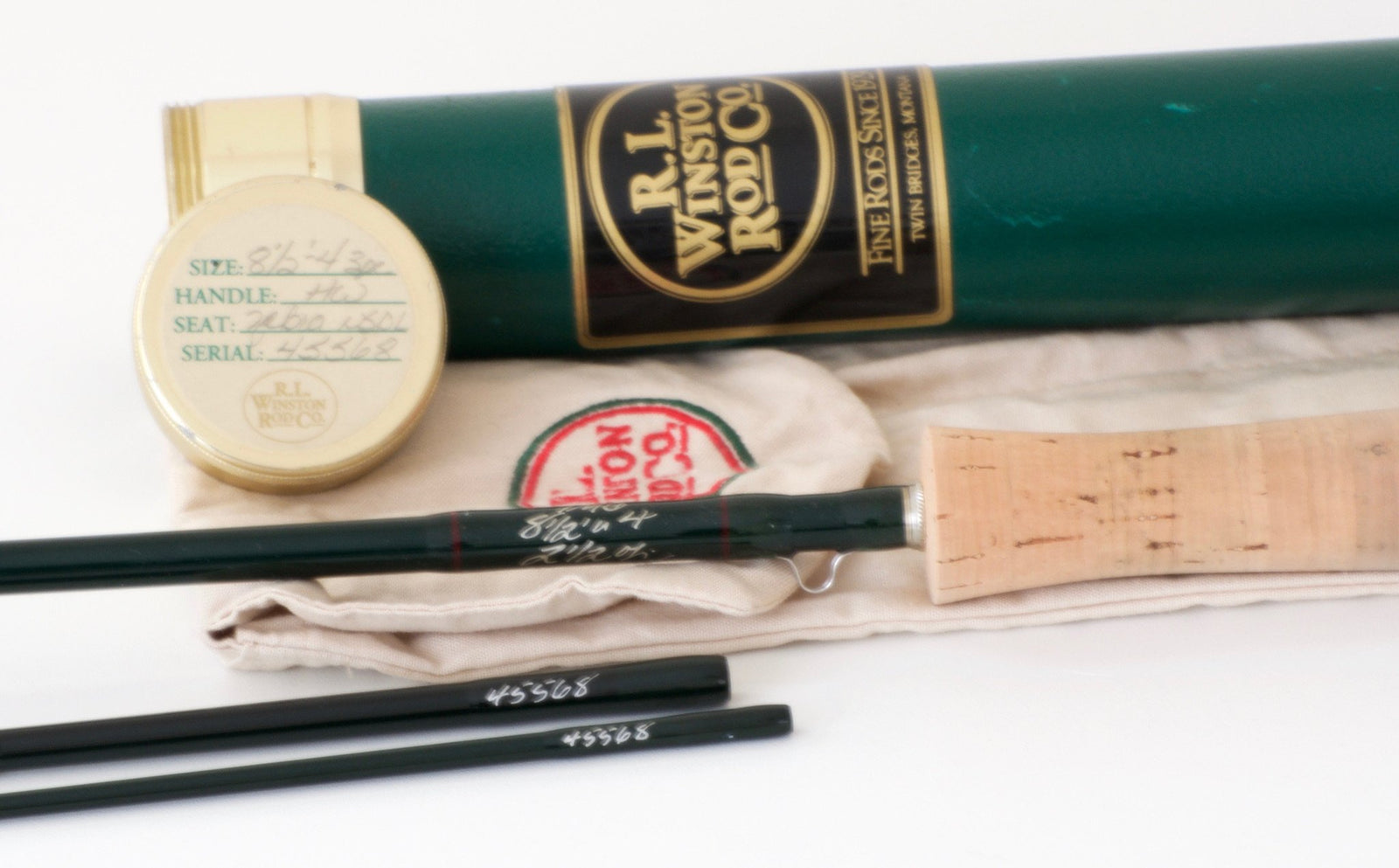 Winston IM6 Graphite Rod 8'6 4wt 3pc 