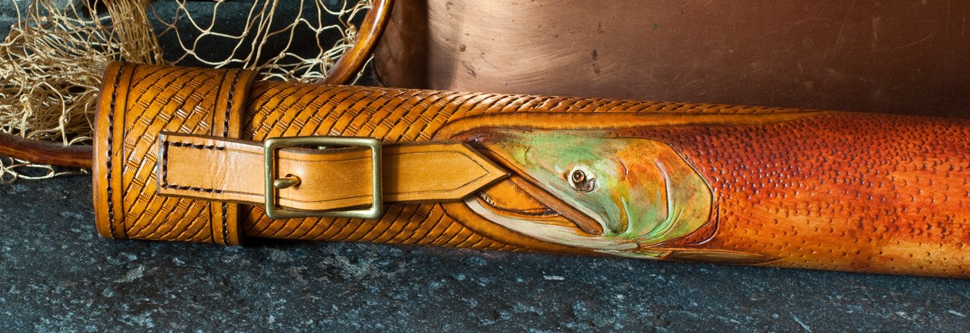 Annie Margarita Leather Rod Case