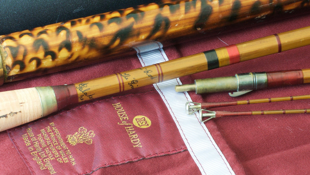 Hardy Bros. - The "Prince Leopold of Belgium" 10' Bamboo Fly Rod - handle grip detail