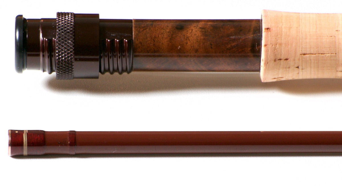 Tom Morgan Rodsmiths / Larry Kenney Fiberglass Fly Rod - 8'3 2pc 6wt