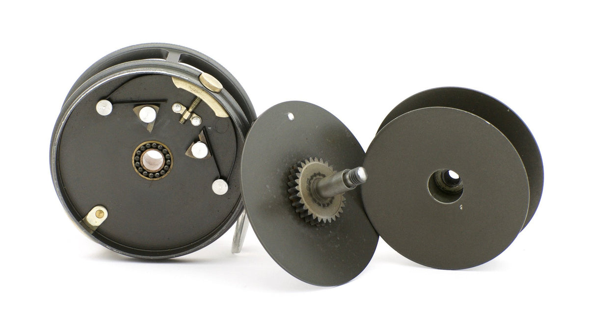 Hardy Perfect 3 1/8" Fly Reel w/ Spare Spool 