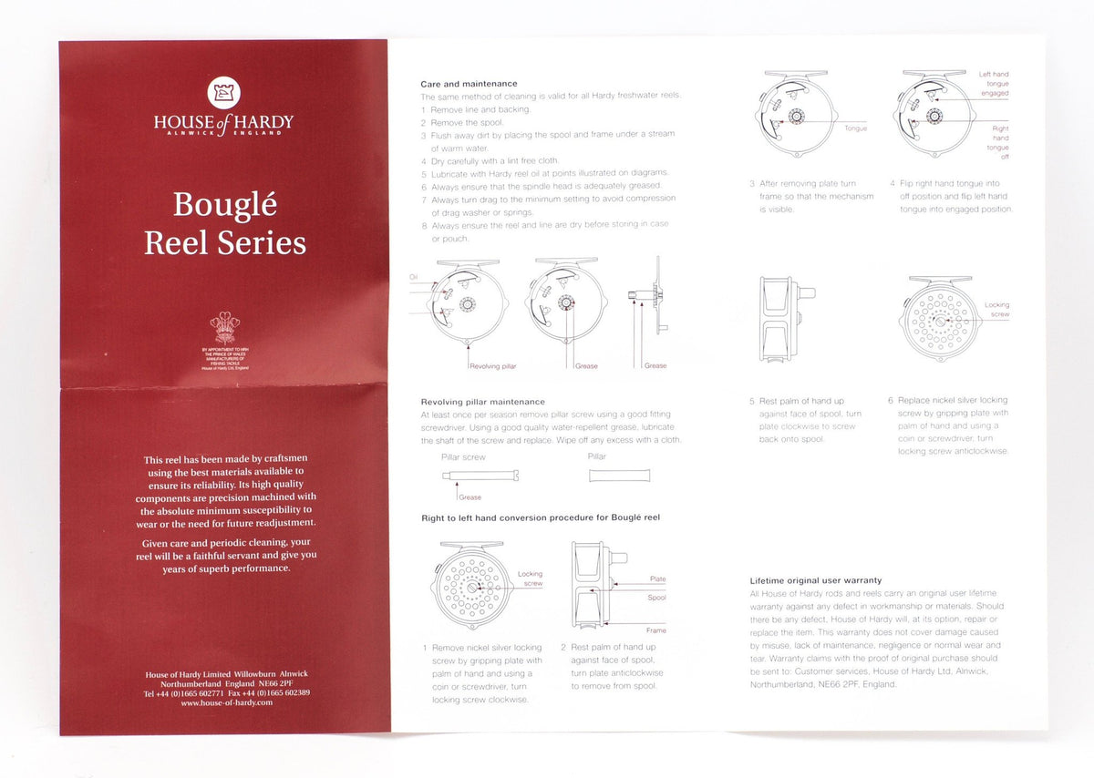 Hardy Bougle MKV 3" Centenary Edition Fly Reel 