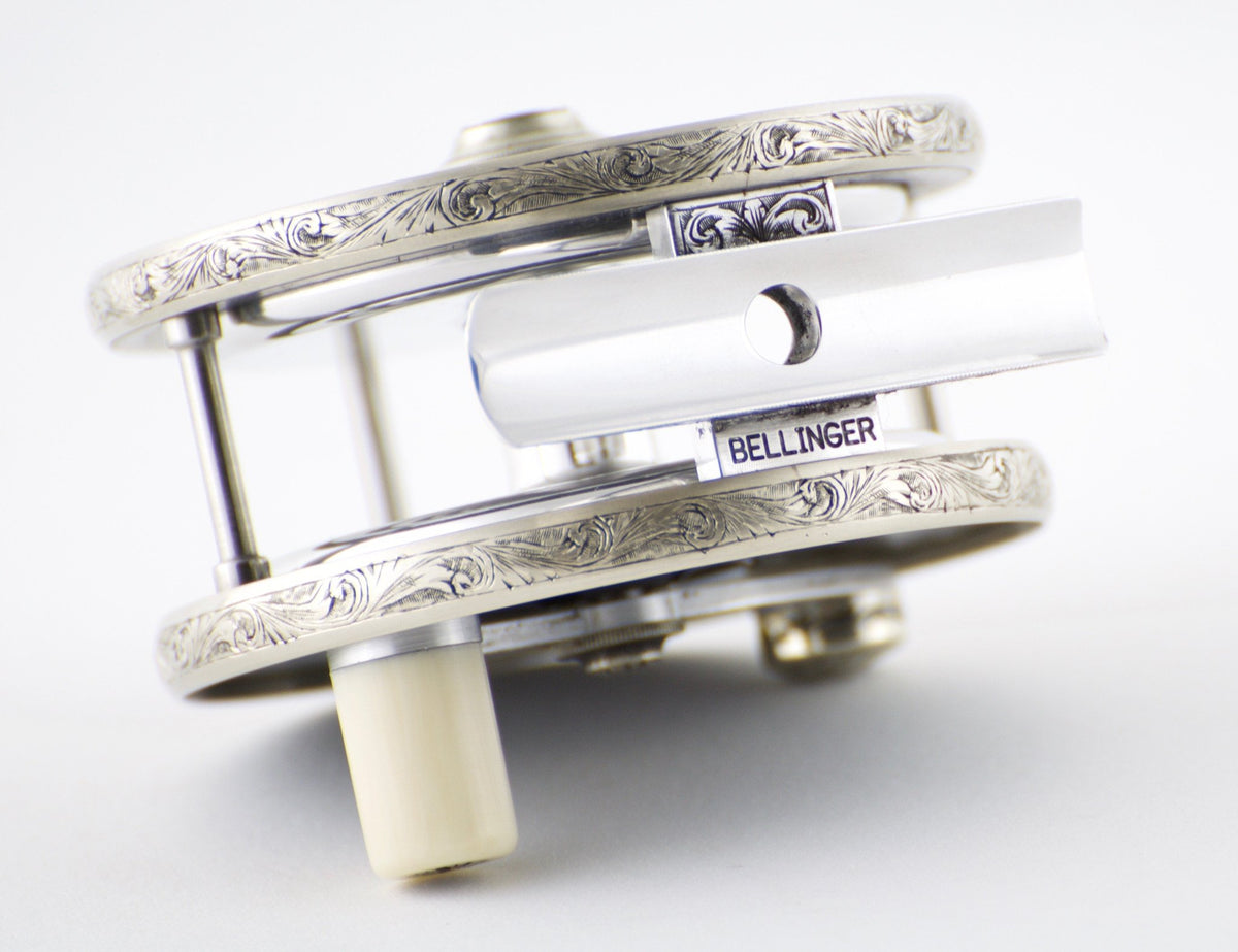 Bellinger Presentation Custom Engraved 3" Trout Reel 