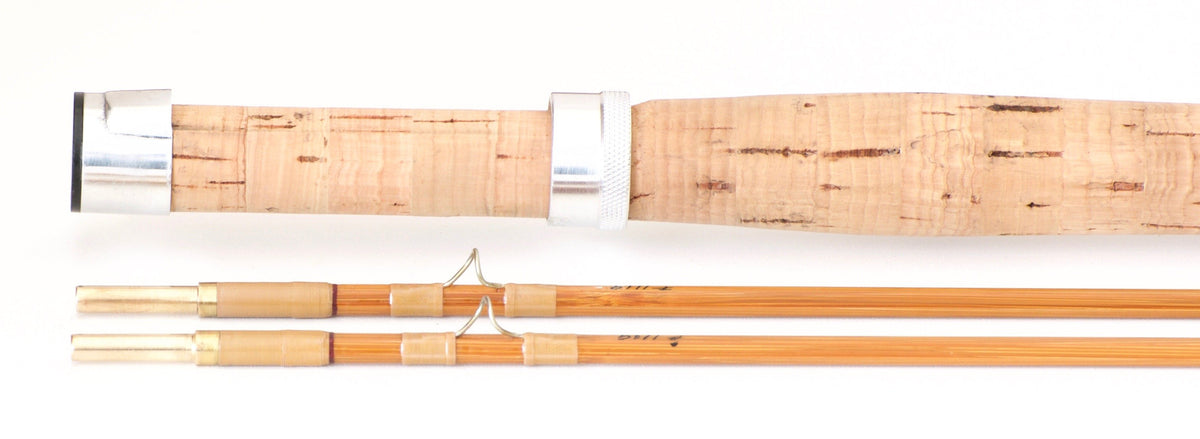 R.L. Winston Leetle Feller Bamboo Rod 7' 2/2 #3 - ferrules and tip tops detail