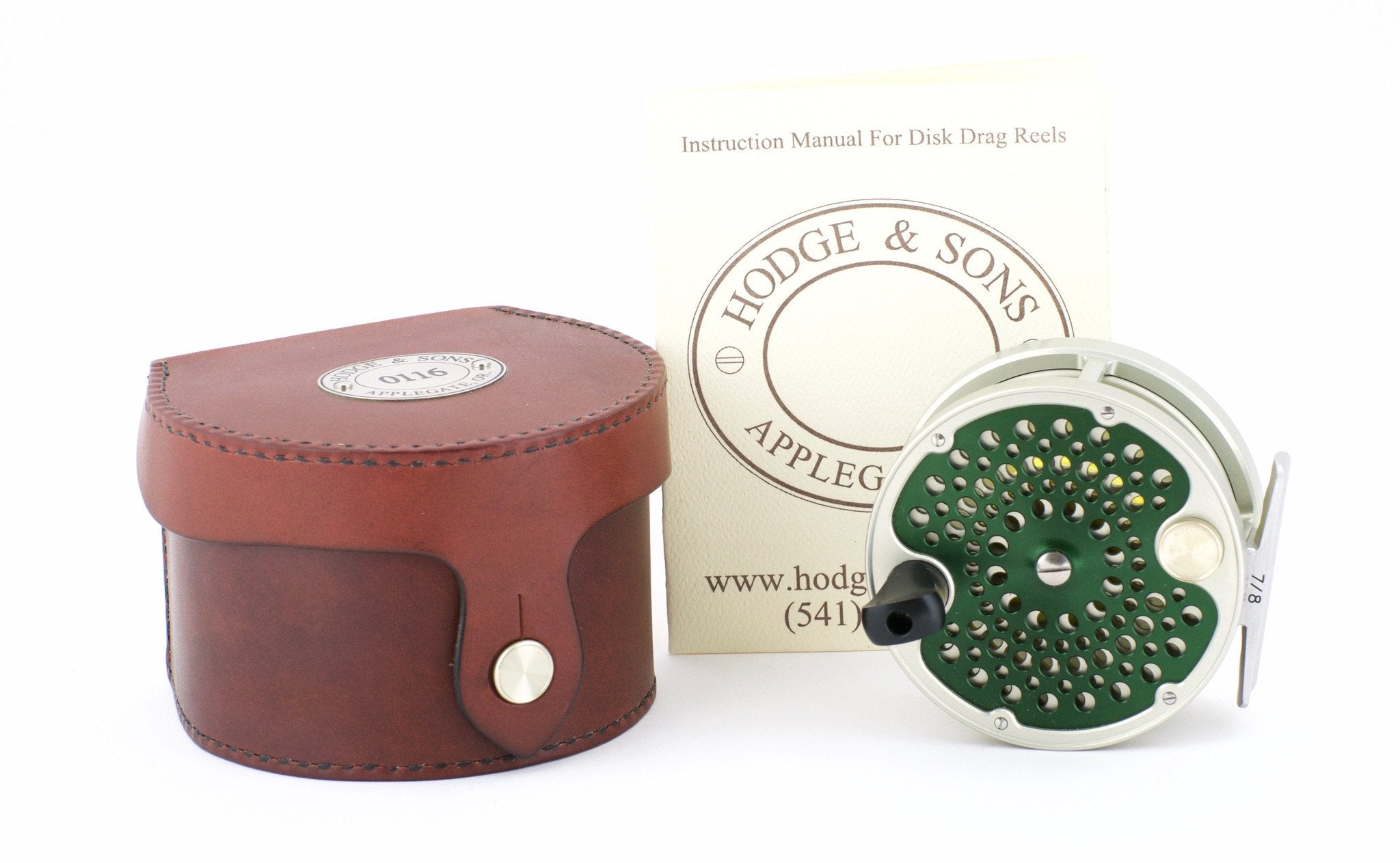 disc drag fly reel adjust Hodge & Sons 7/8 Disc Drag Fly Reel