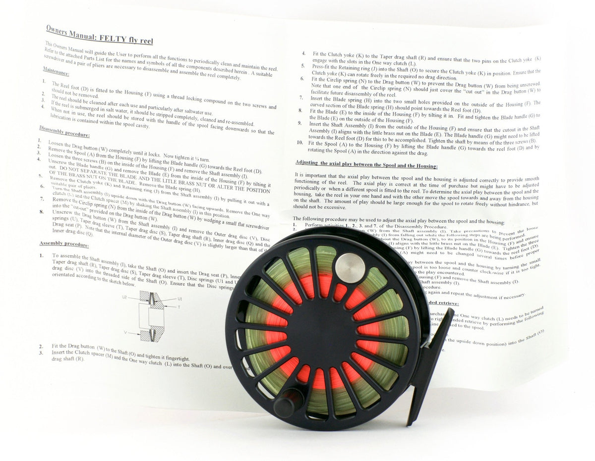Felty 911 Fly Reel