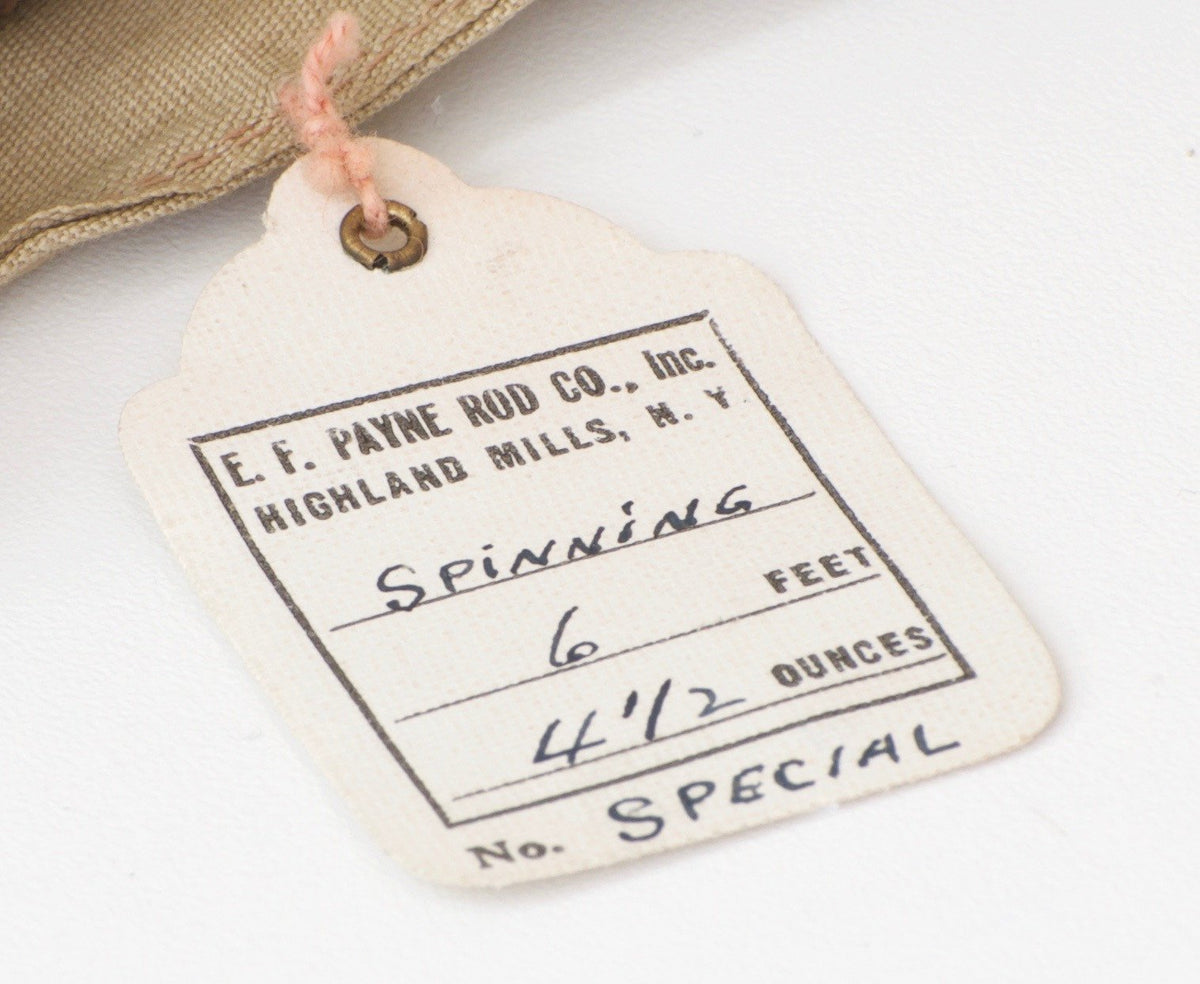 Payne Special Spinning Bamboo Rod