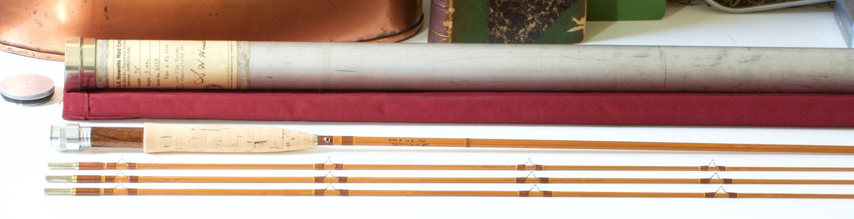 Howells, Gary -- 7'6 4wt 2/3 Bamboo Rod 