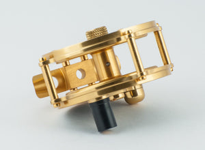 Peerless Model 7M raised pillar fly reel - GOLD finish!