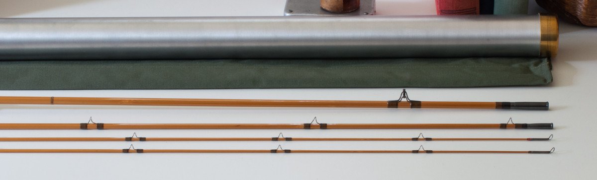 Hidy, Jim - 7'9 3/2 4wt Hollowbuilt Bamboo Rod 