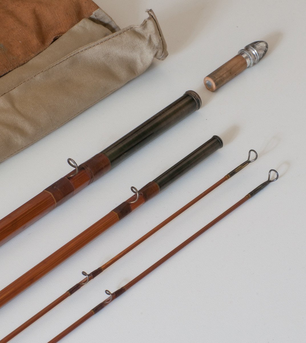 Payne Salmon Bamboo Rod - Two Handed Model 225 12'6" 