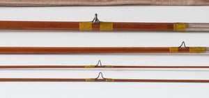 Phillipson Pacemaker Bamboo Rod 8'6 3/2 6wt - guides and thread wrapping
