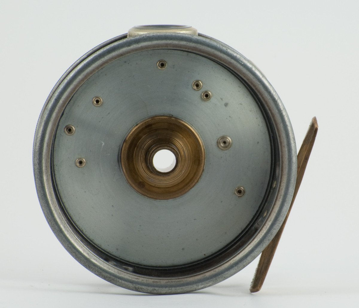 Hardy Perfect 3 5/8" Dup MKII Check - white handle