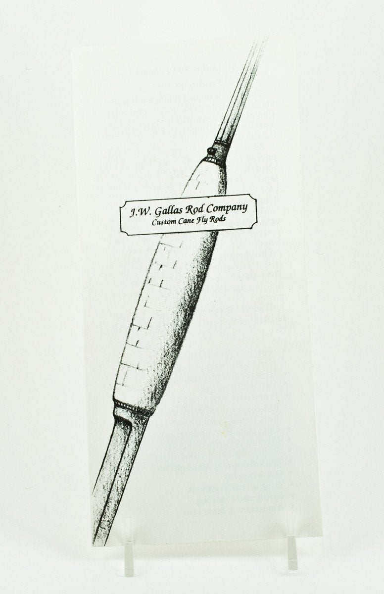 Gallas, John - Rod Catalog 